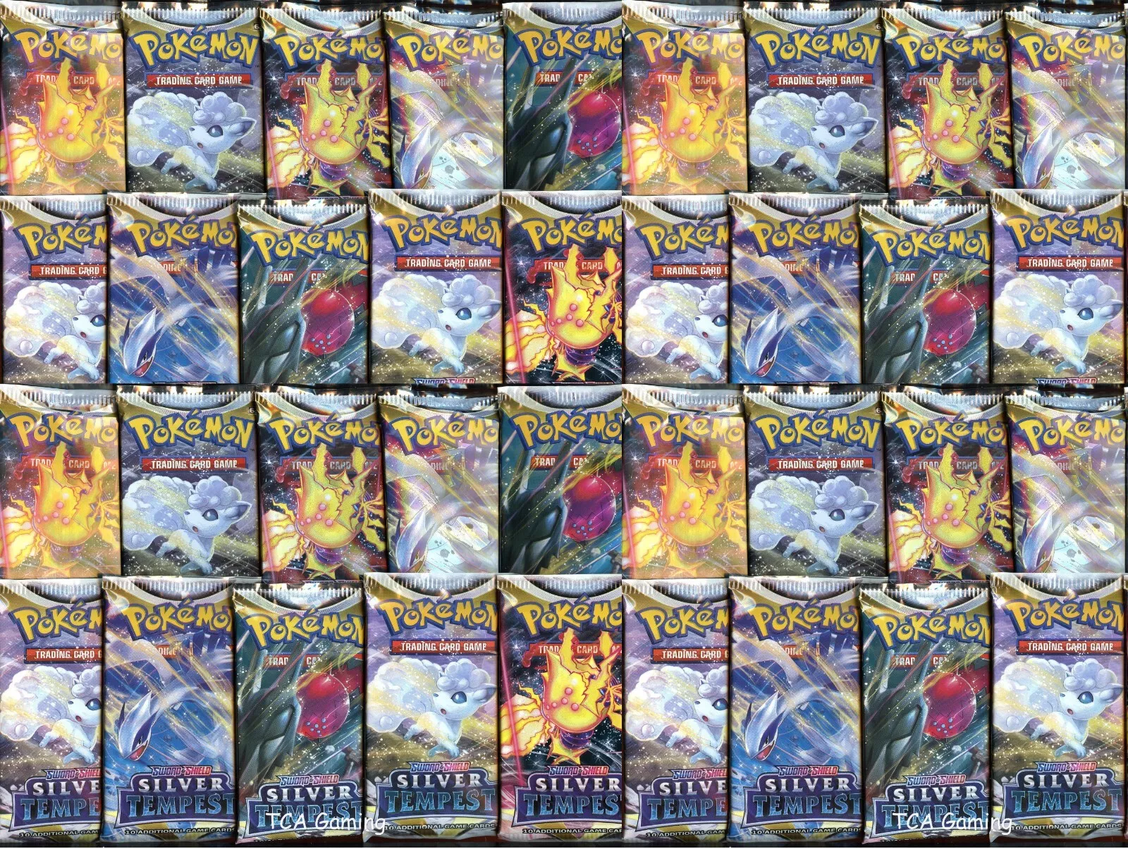 Pokemon Silver Tempest Lot of 36 Loose Booster Packs