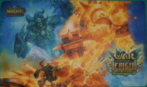 World of Warcraft TCG War of the Elements Playmat