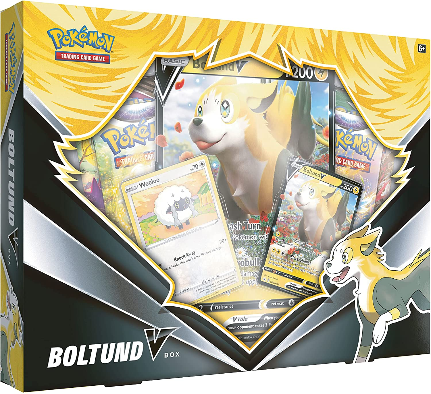 Pokemon Boltund V Box 6ct Case