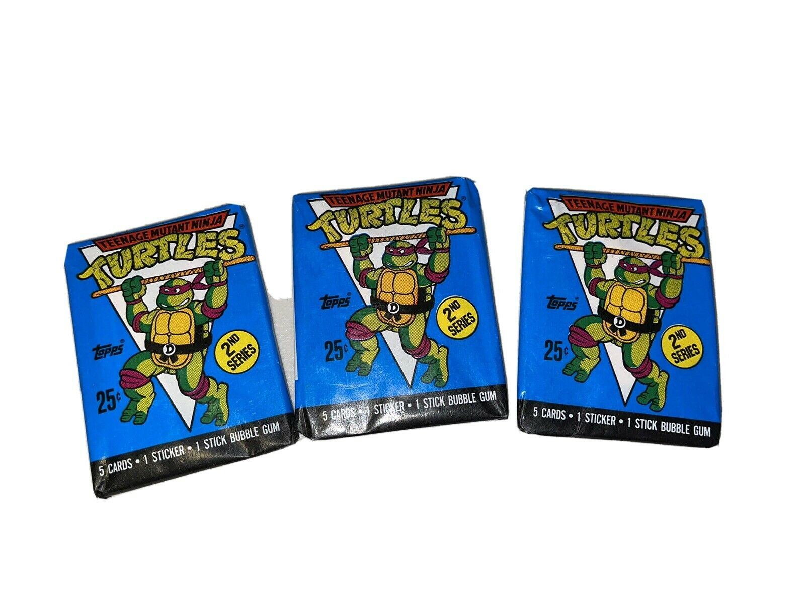 Topps TMNT Teenage Mutant Ninja Turtles Series 2 Lot of 24 Packs