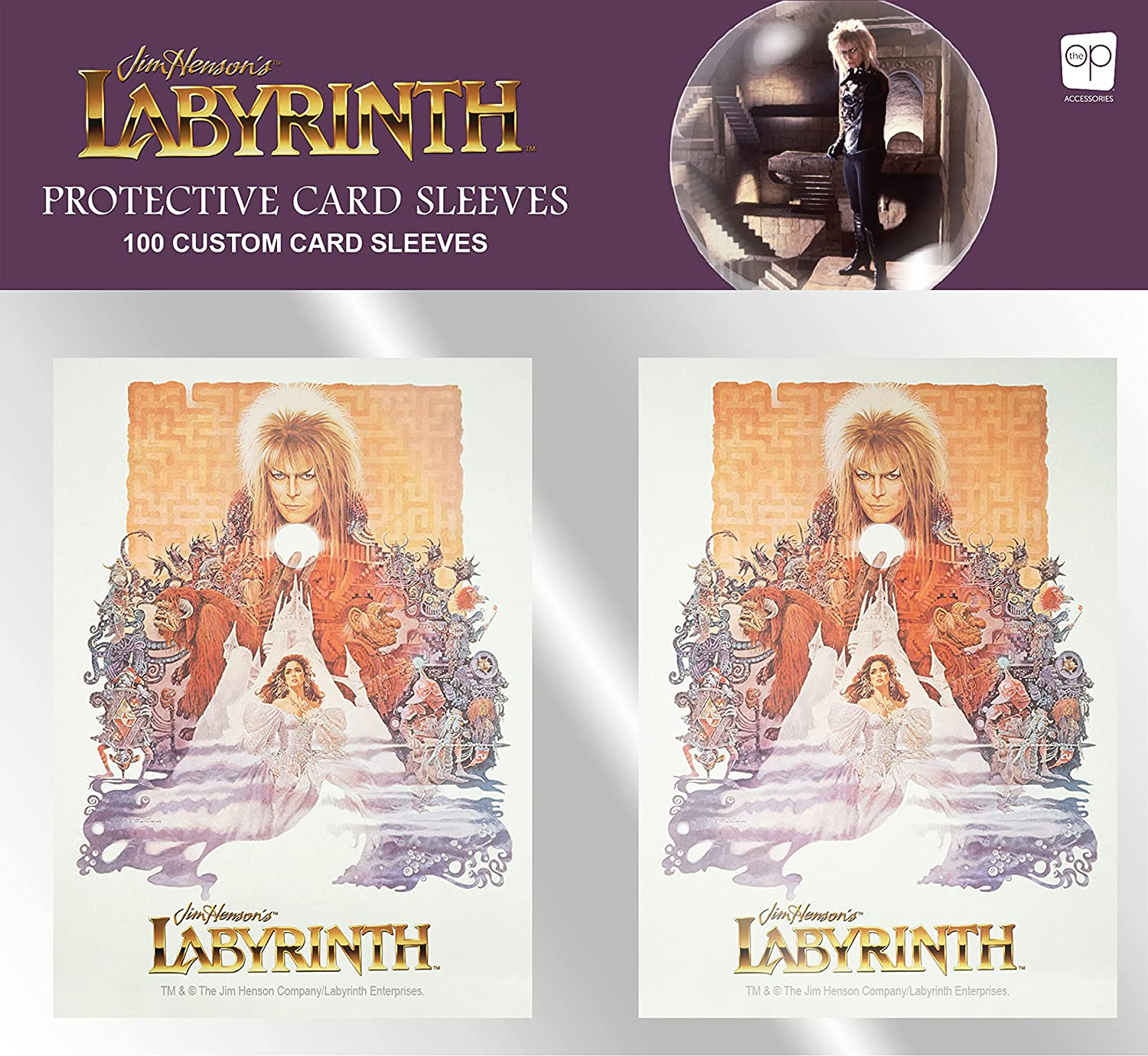 USAopoly Jim Hensons Labyrinth 100ct Sleeves Pack