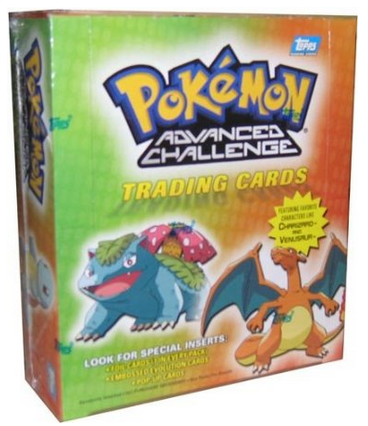 Topps Pokemon Trading Cards Advanced Challenge Box