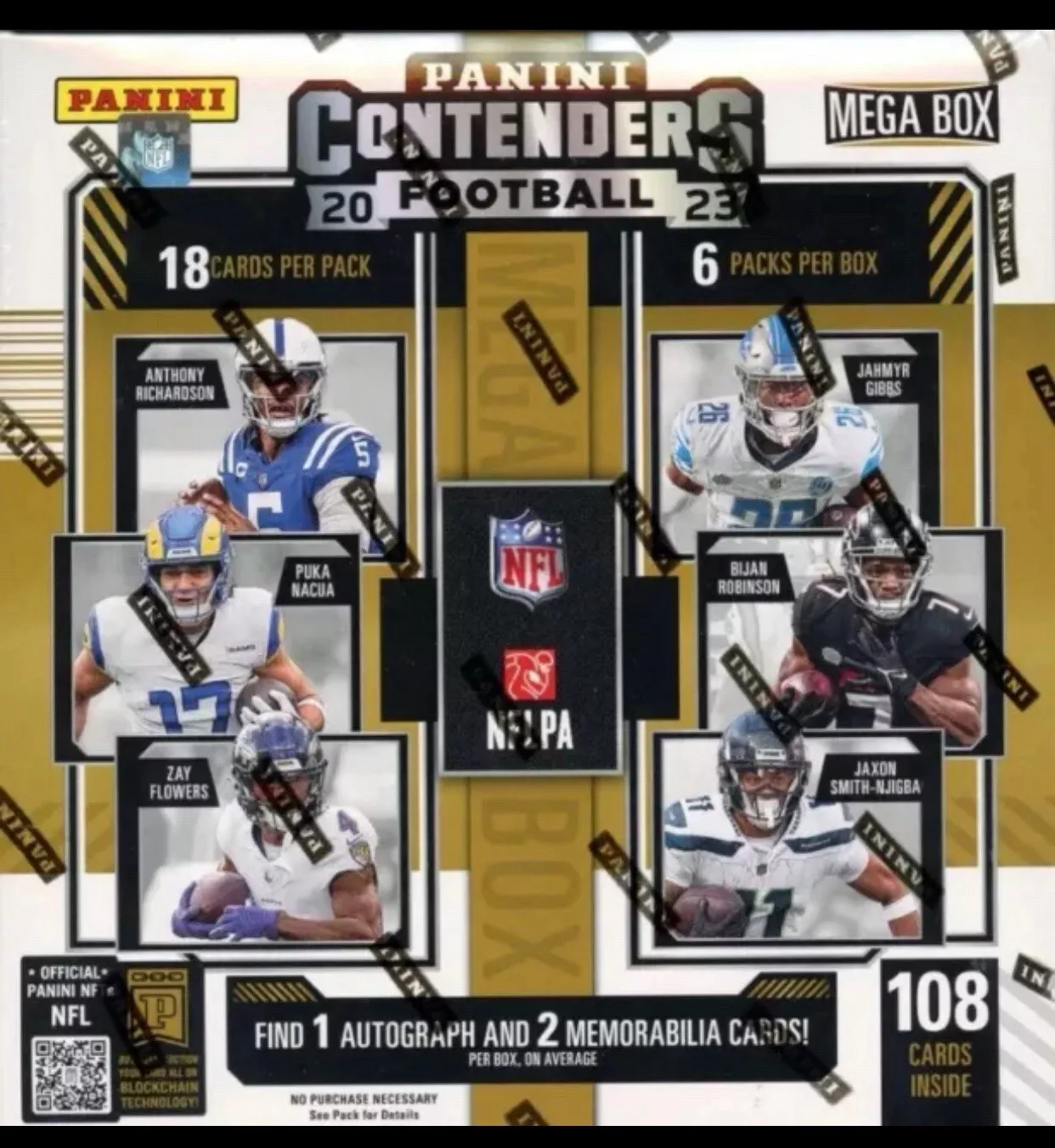 Football  2023 Panini Contenders Mega Box