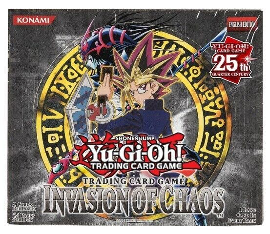 Yu-Gi-Oh!: Invasion of Chaos 25th Anniversary Booster Box