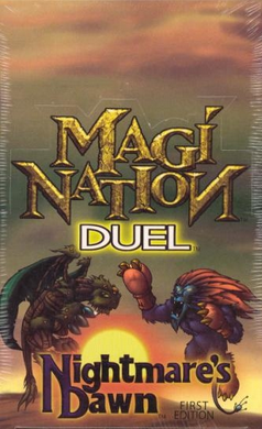 Magi Nation Duel Nightmare's Dawn First Edition Booster Box