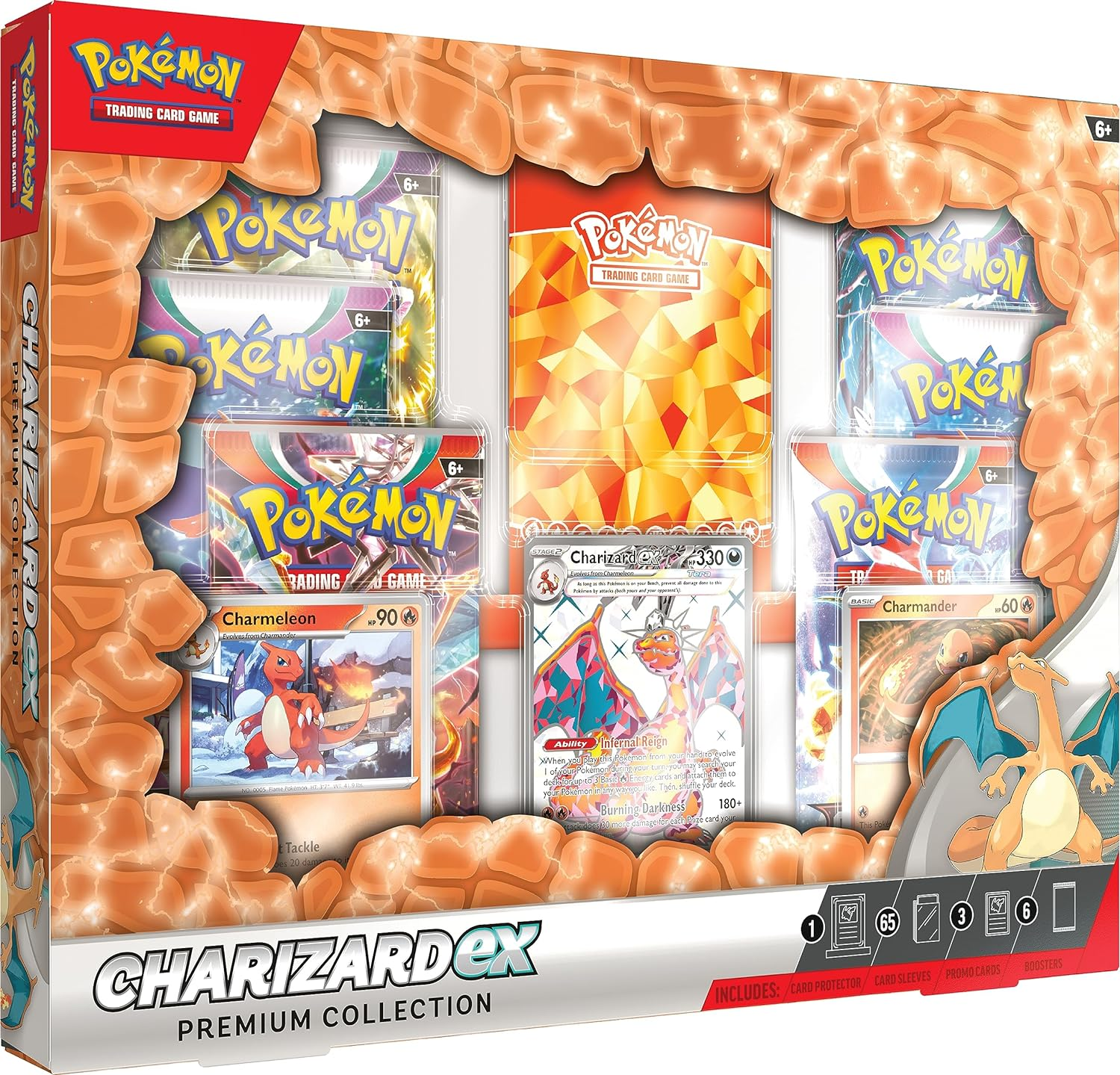 Pokemon Charizard EX Premium Collection 6ct Case