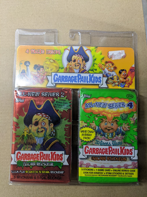 Topps Garbage Pail Kids All New Series Mix 4-pack blister