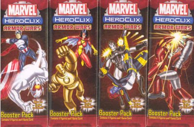 Marvel HeroClix Miniatures: Armor Wars Booster 12ct Brick