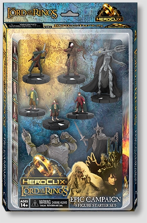 LOTR HeroCilx Miniatures: Lord of The Rings Starter 8-Pack