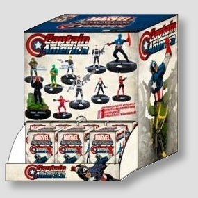 Marvel HeroClix Miniatures: Captain America 24ct Gravity Feed Box