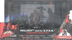 Horrorclix Miniatures Hellboy and the B.P.R.D. Set