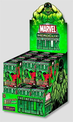 Marvel HeroClix Miniatures: Incredible Hulk 24ct Counter-Top Display