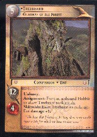 LOTR Large Treebeard Guardian of the Forest Promo Card