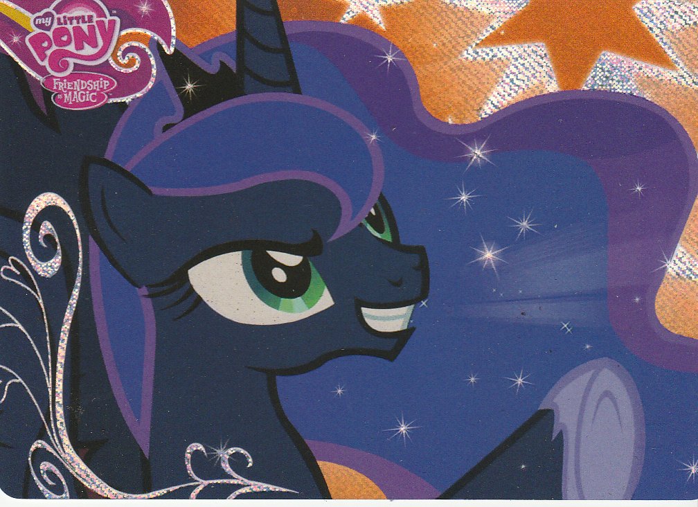 My Little Pony Trading Card Series 2 Special Foil Princess Luna #F45