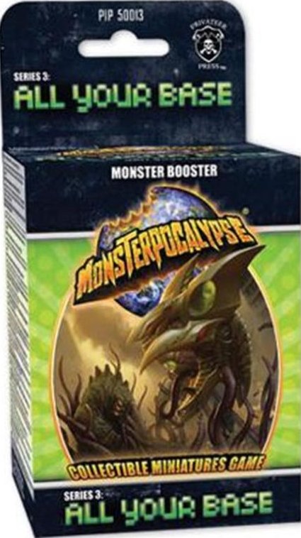 Monsterpocalypse Series 3 All Your Base Monster Booster Pack