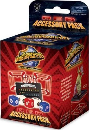 Monsterpocalypse Red Accessory Pack