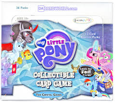 My Little Pony CCG 'Crystal Games' Theme Deck 8ct Display Box