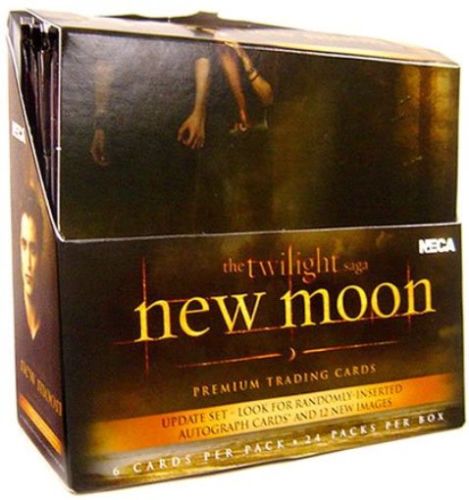 NECA Twilight New Moon Update Trading Cards Box