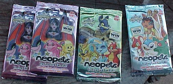 Neopets Enterplay Fun Packs Lot of 24 Trading Card Packs