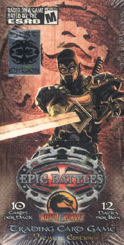 Epic Battles TCG Mortal Kombat 1st Edition Booster Box