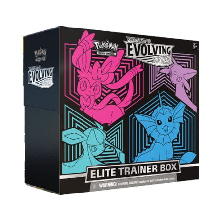 Pokemon Sword & Shield: Evolving Skies Elite Trainer Box ( Eeveelutions )
