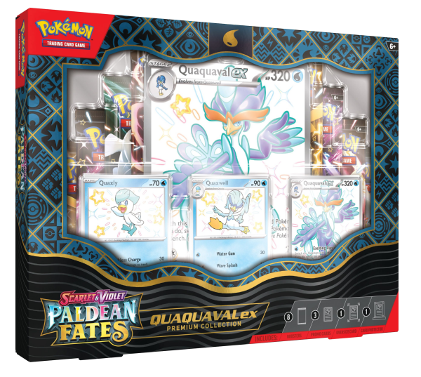 Pokemon Scarlet & Violet: Paldean Fates EX Premium Collection 6ct Case