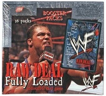 WWE Raw Deal Fully Loaded Booster Box