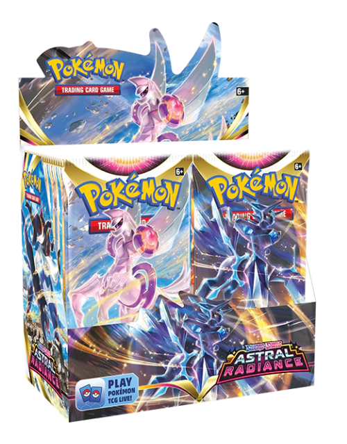 Pokemon Sword & Shield: Astral Radiance 6ct Booster Case
