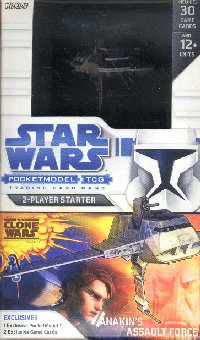 Star Wars PocketModel TCG Clone Wars Anakins Assault Force Two-Player Starter Set