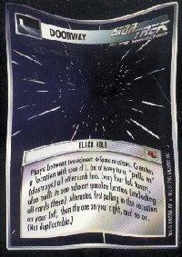 Star Trek Fajo Collection Blackhole Card