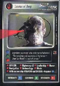 Star Trek Fajo Collection Locutus of Borg Card