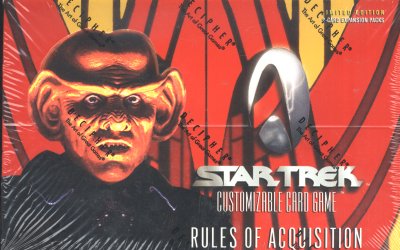 Star Trek Rules of Acquisition Booster Box