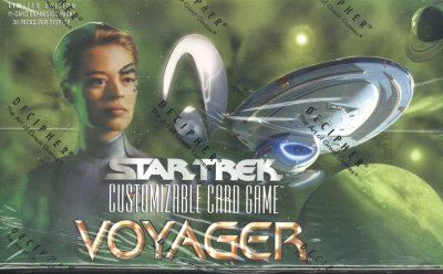 Star Trek Voyager Limited 6 Count Booster Box Case
