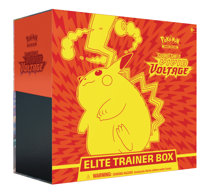 Pokemon Sword & Shield: Vivid Voltage Elite Trainer Box ( Gigantatamax Pikachu )