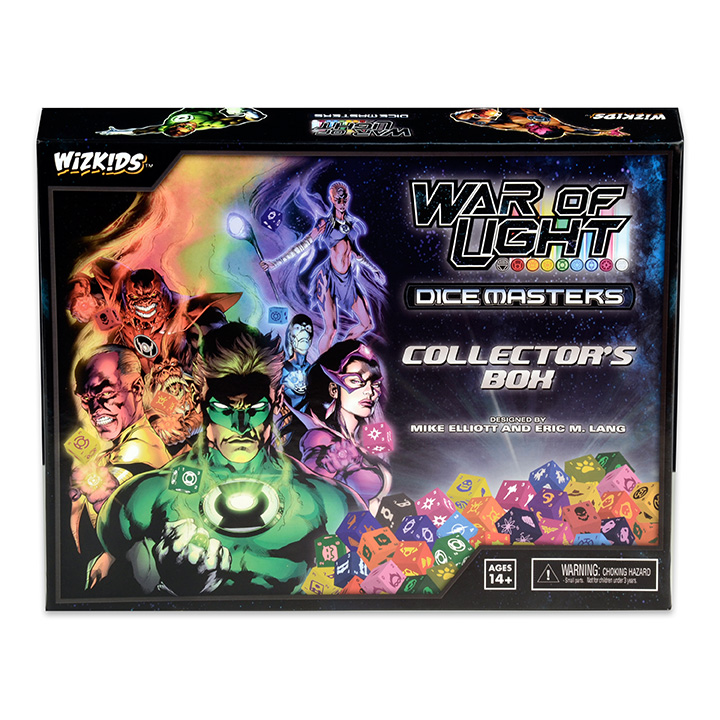 DC Dice Masters: War of Light Dice Building Game Collector Box