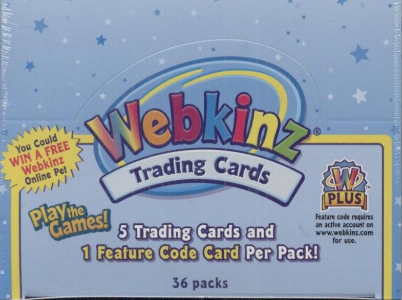 Webkinz Series 1 Trading Cards Box