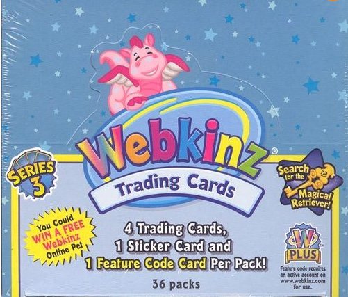 Webkinz Series 3 Trading Cards Box
